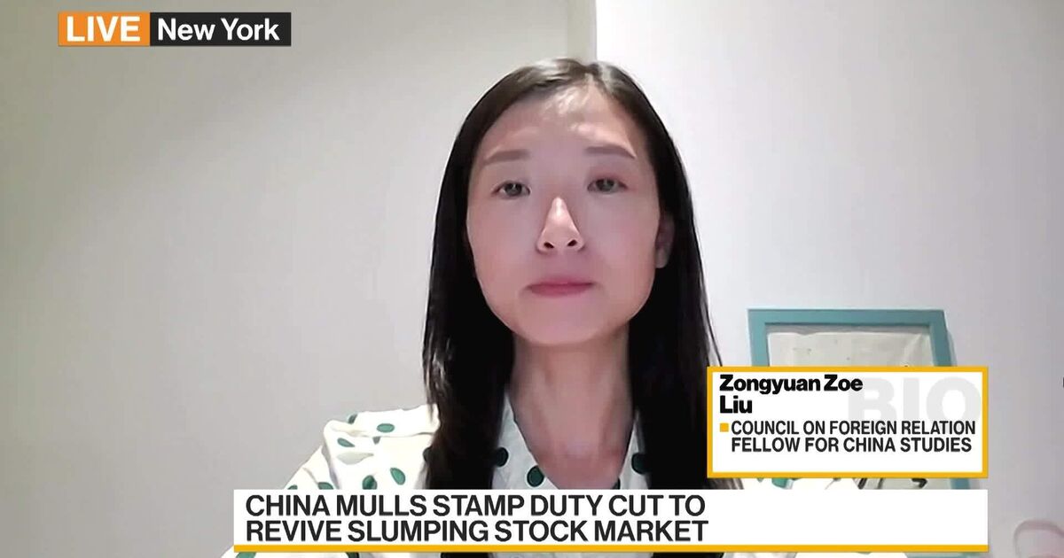 Watch CFR's Liu on China's Economic Outlook - Bloomberg