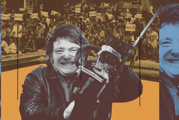 La motosierra de Milei enfurece a los votantes que necesita para sobrevivir