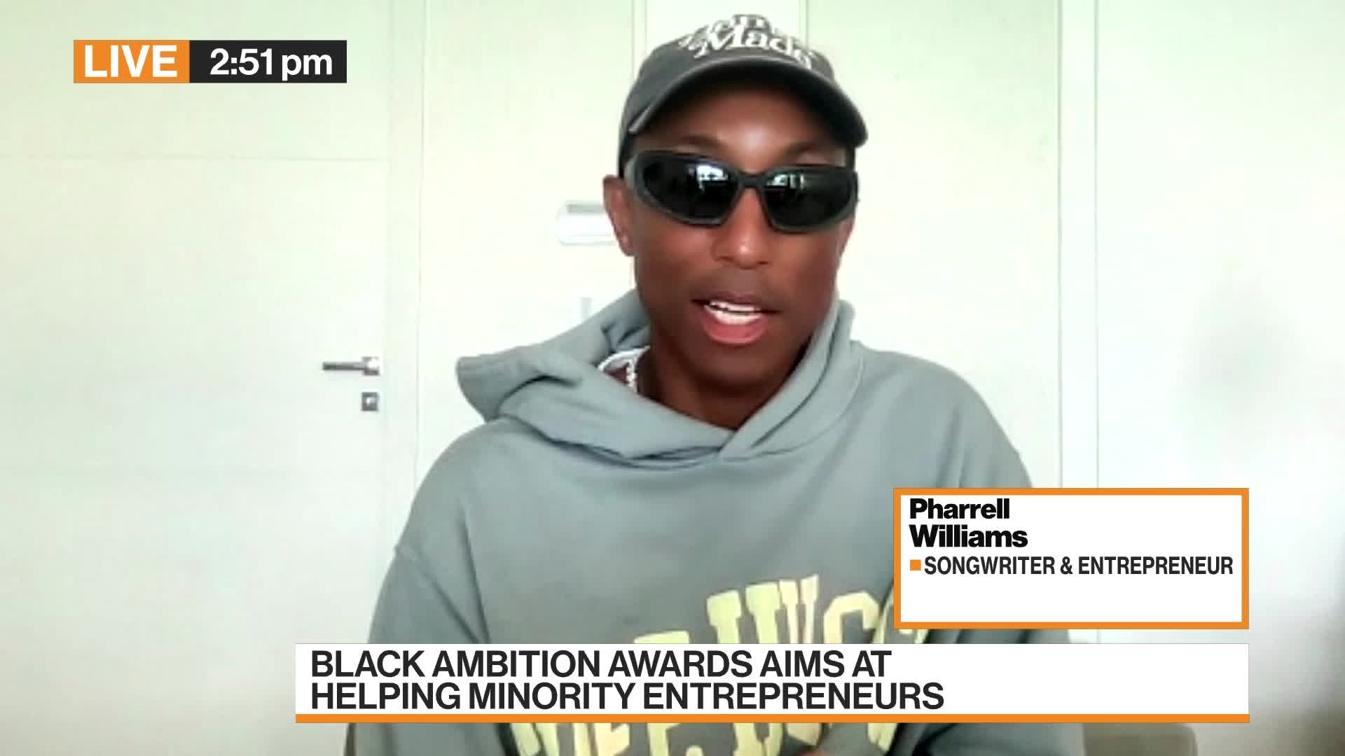 Watch Pharrell Williams and Black Ambition CEO on Empowering Black