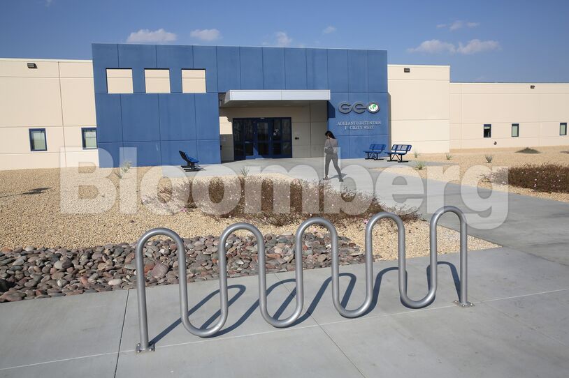 ICE Holds Immigrants At Adelanto Detention Facility