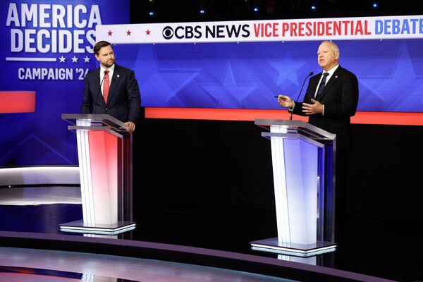 JD Vance And Tim Walz Face Off In Vice Presidential Debate In New York