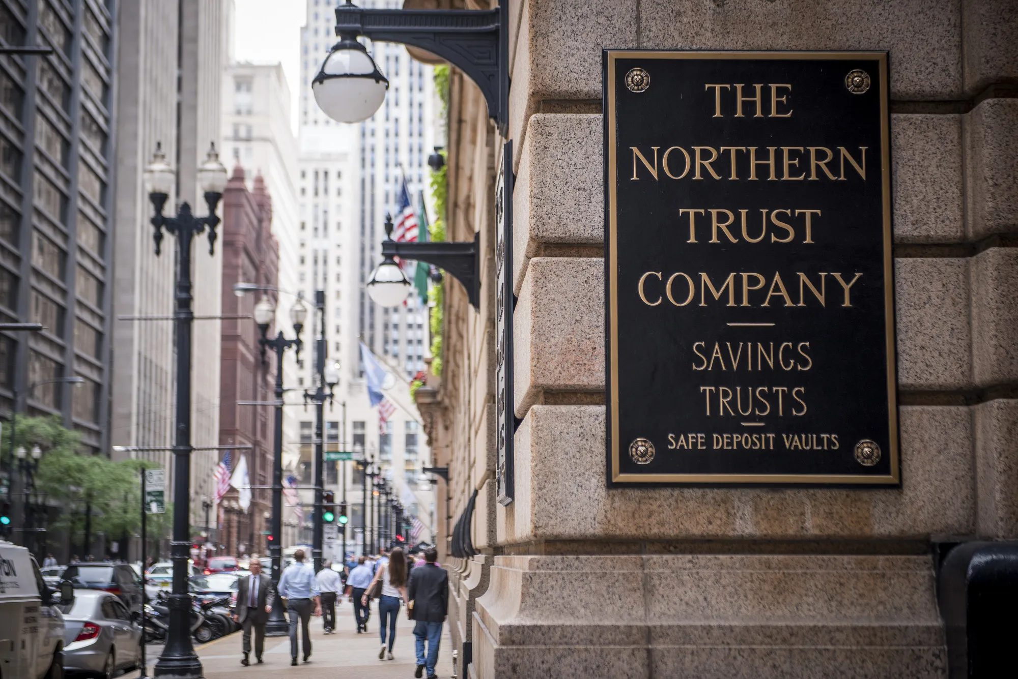 A Northern Trust Corp. branch in Chicago, Illinois.