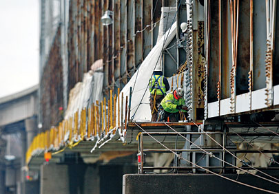 Sherman Minton Bridge: Closed on Sept. 9, 2011, after inspectors found dangerous cracks in the steel
