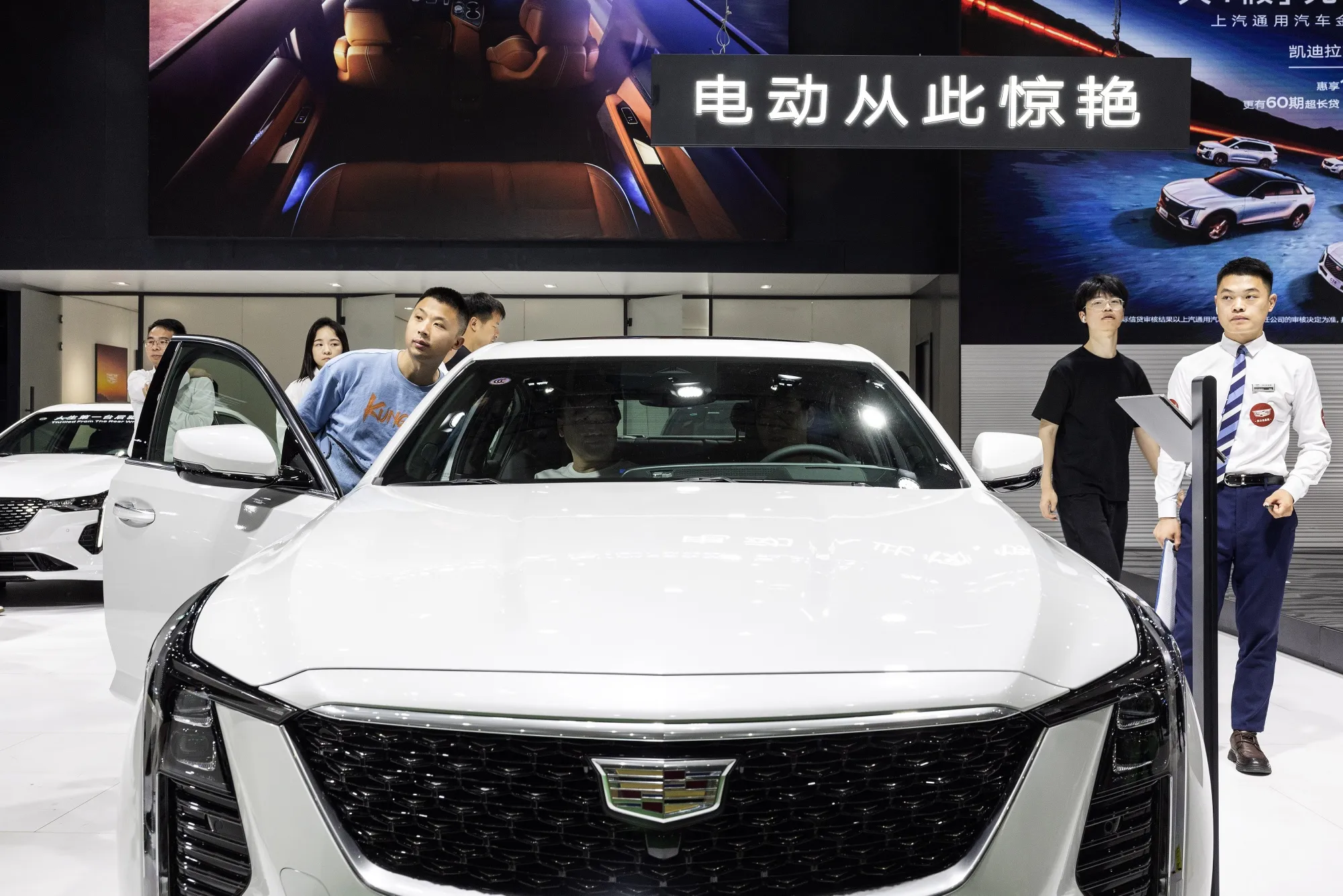 Beep, beep. Not many Chinese are jumping into GM’s Cadillac.