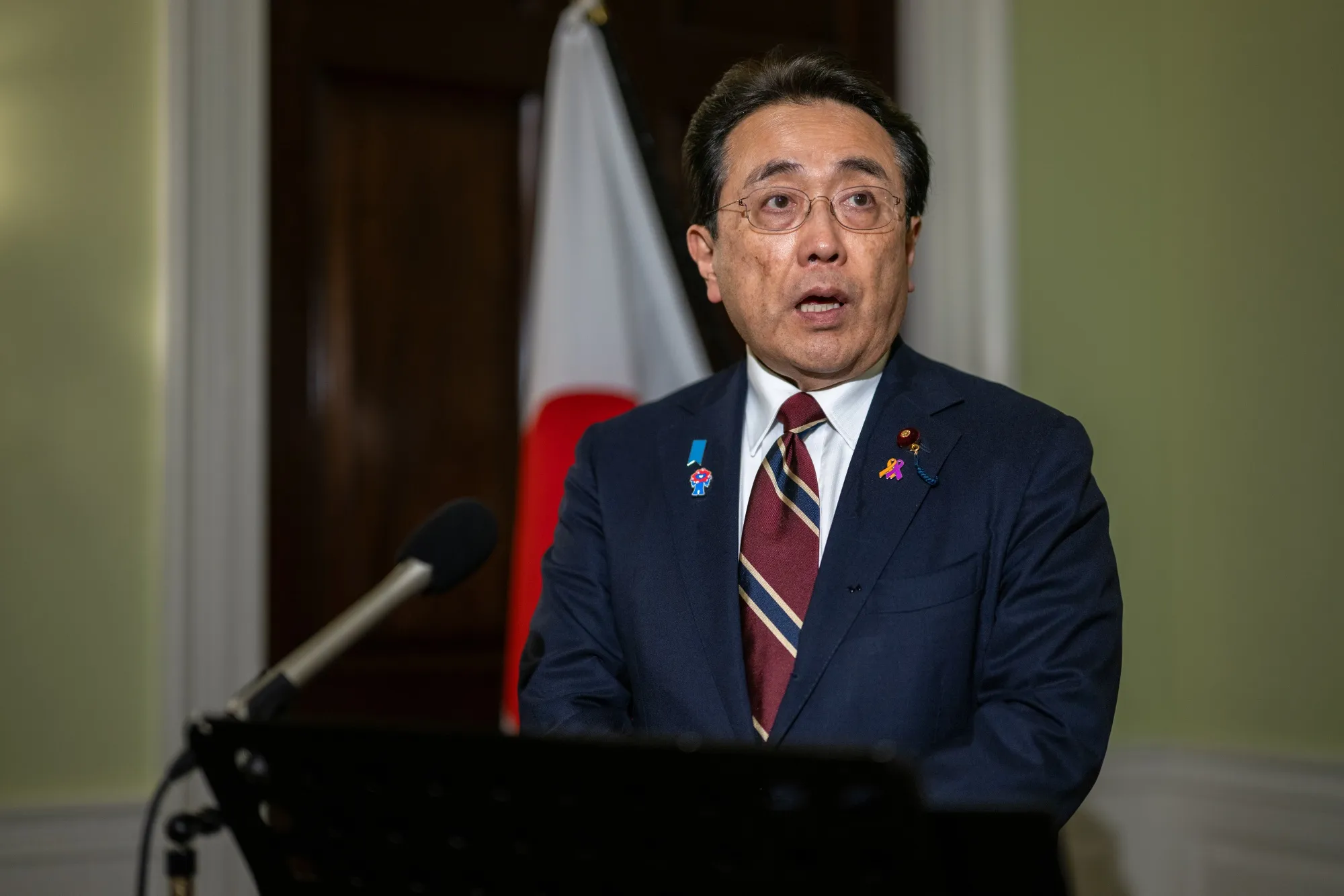 赤沢経産相、中国の対日輸出規制を批判－JAL問題は調査結果を精査