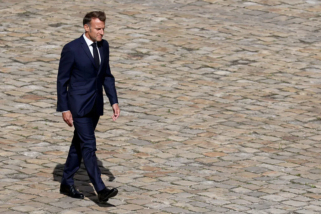 French President Emmanuel Macron.