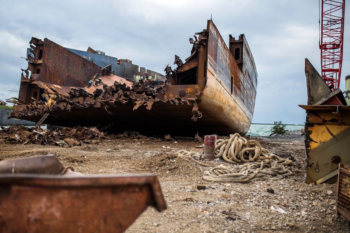 Where Commercial Shipping Vessels Go to Die