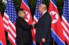 トランプ大統領と金正恩委員長