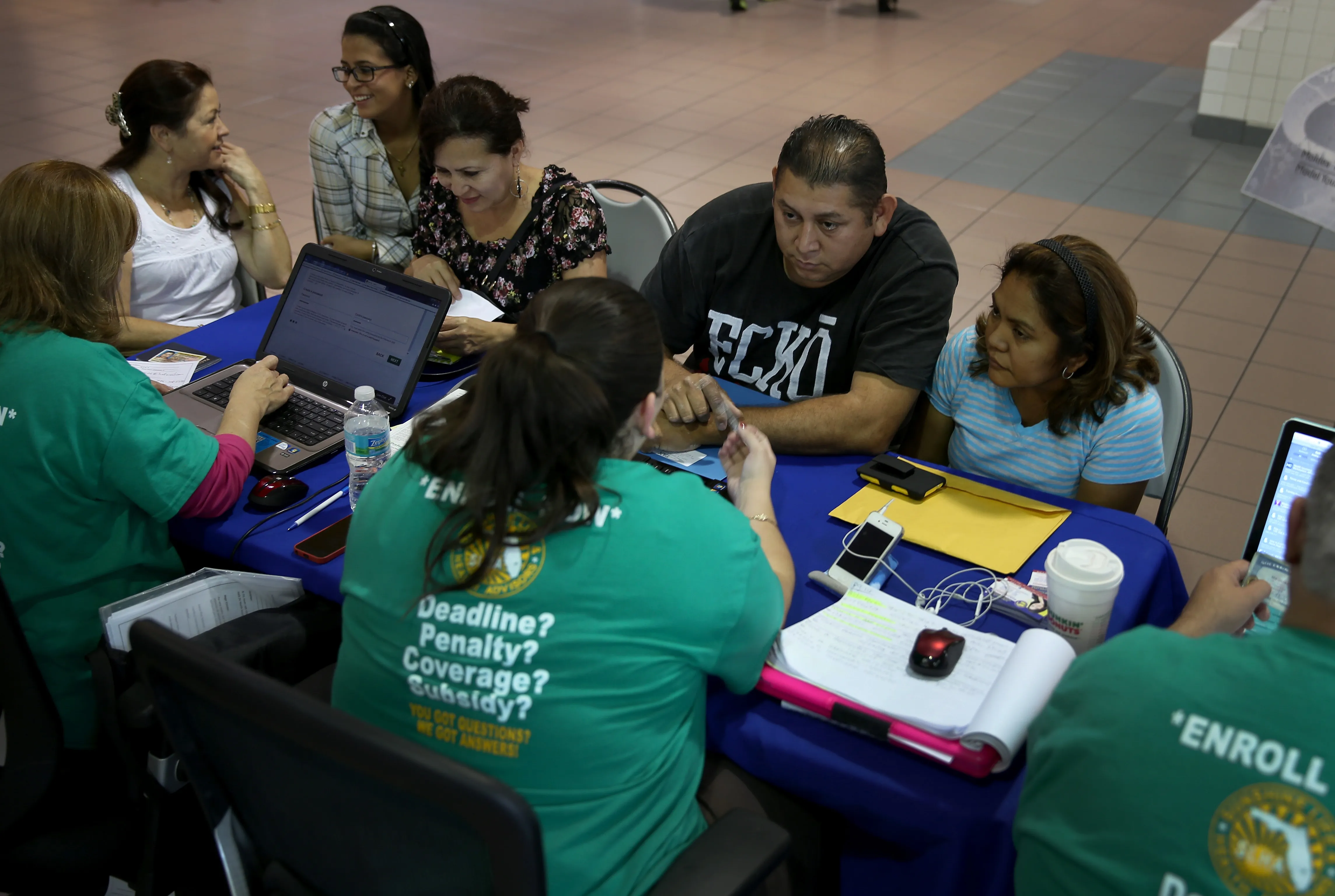 Who and how many are signing up for Obamacare? Photographer: Joe Raedle/Getty Images