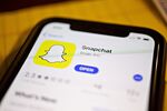 The Snapchat application.
