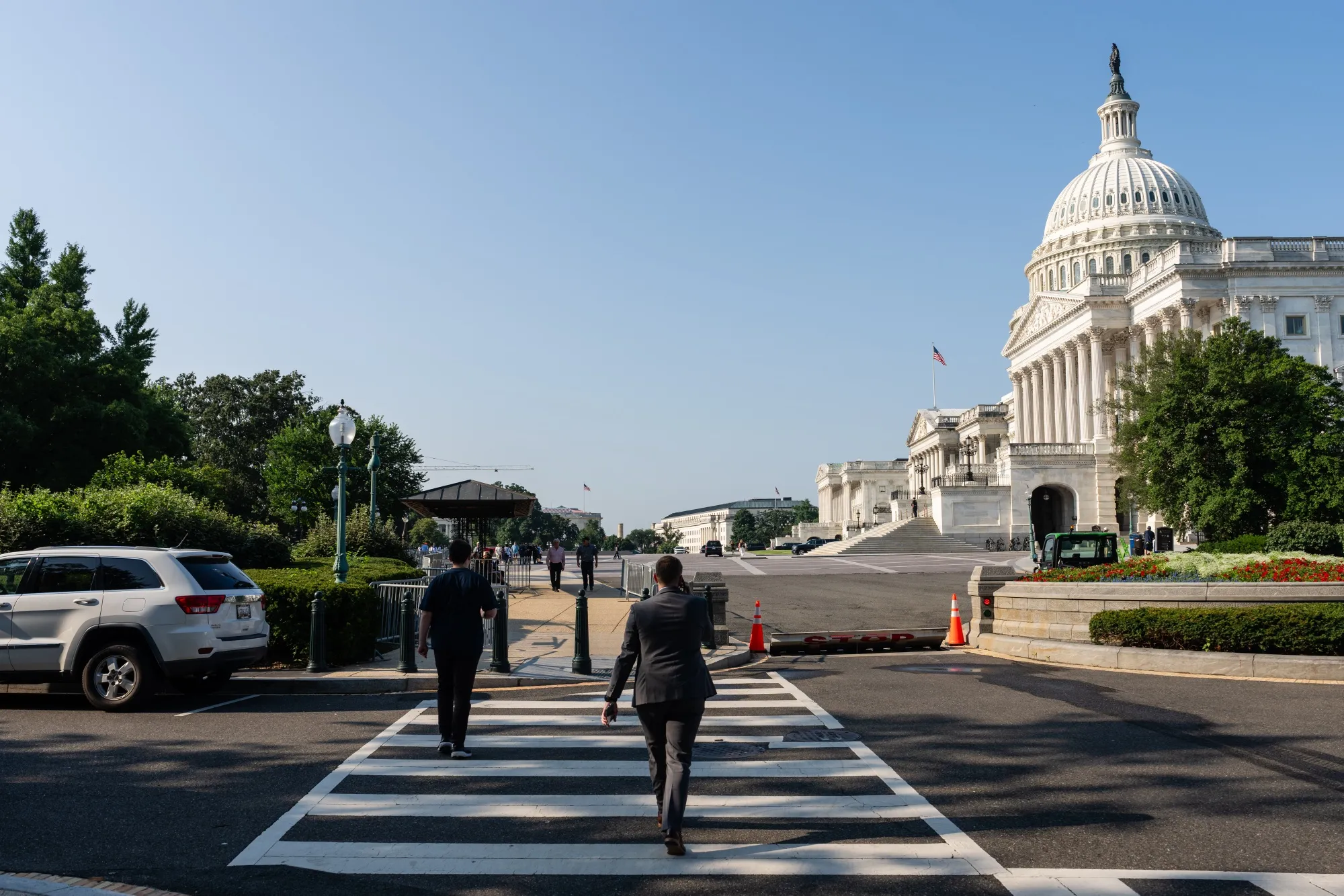 The US Capitol in Washington.