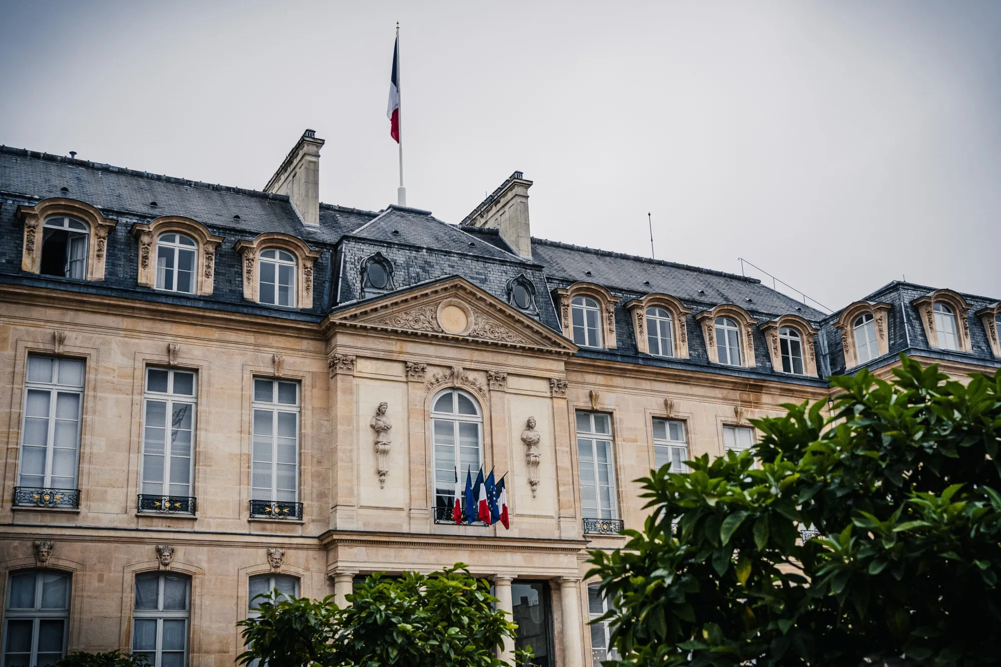 The Elysée Palace in Paris.
