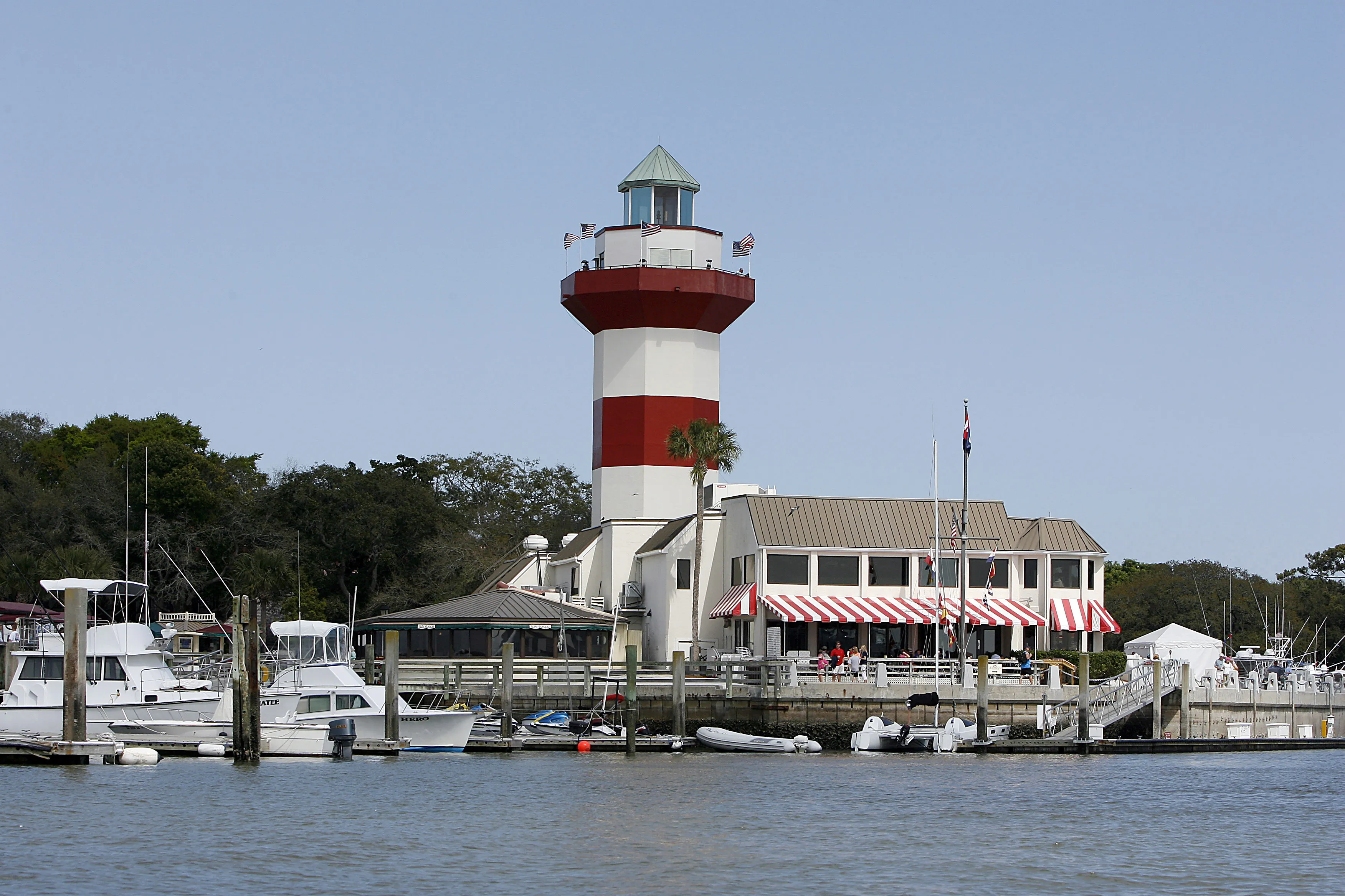 Harbor Town light at&nbsp;Hilton Head Island, South Carolina.