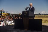 President Biden Visits Groundbreaking Of New Intel Semiconductor Manufacturing Facility In Ohio