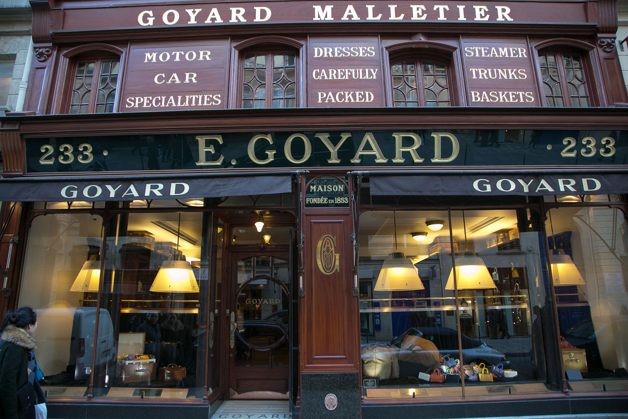 Goyard Retail Expansion