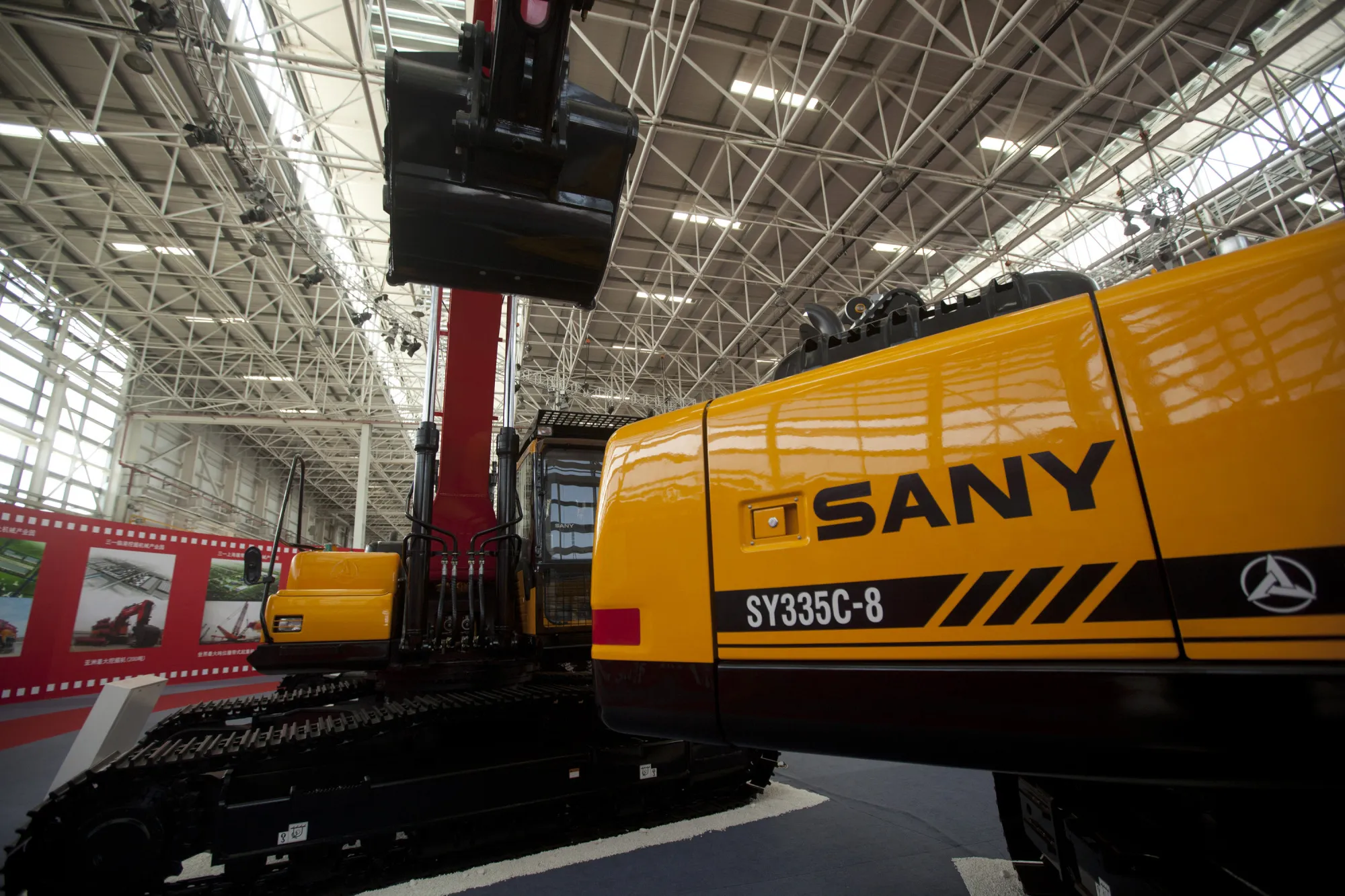 Sany Heavy Industry excavators.
