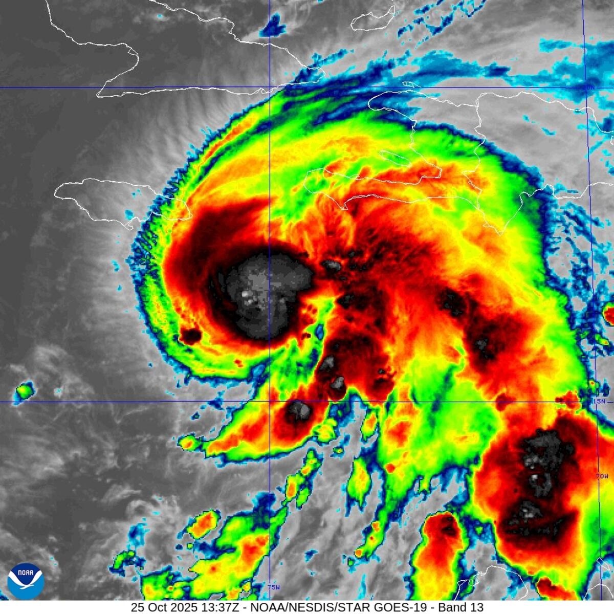 Tropical Storm Melissa Poised to Tear into Jamaica, Caribbean