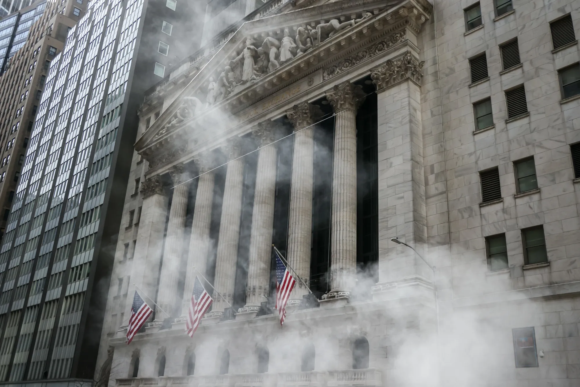 The New York Stock Exchange&nbsp;in New York.