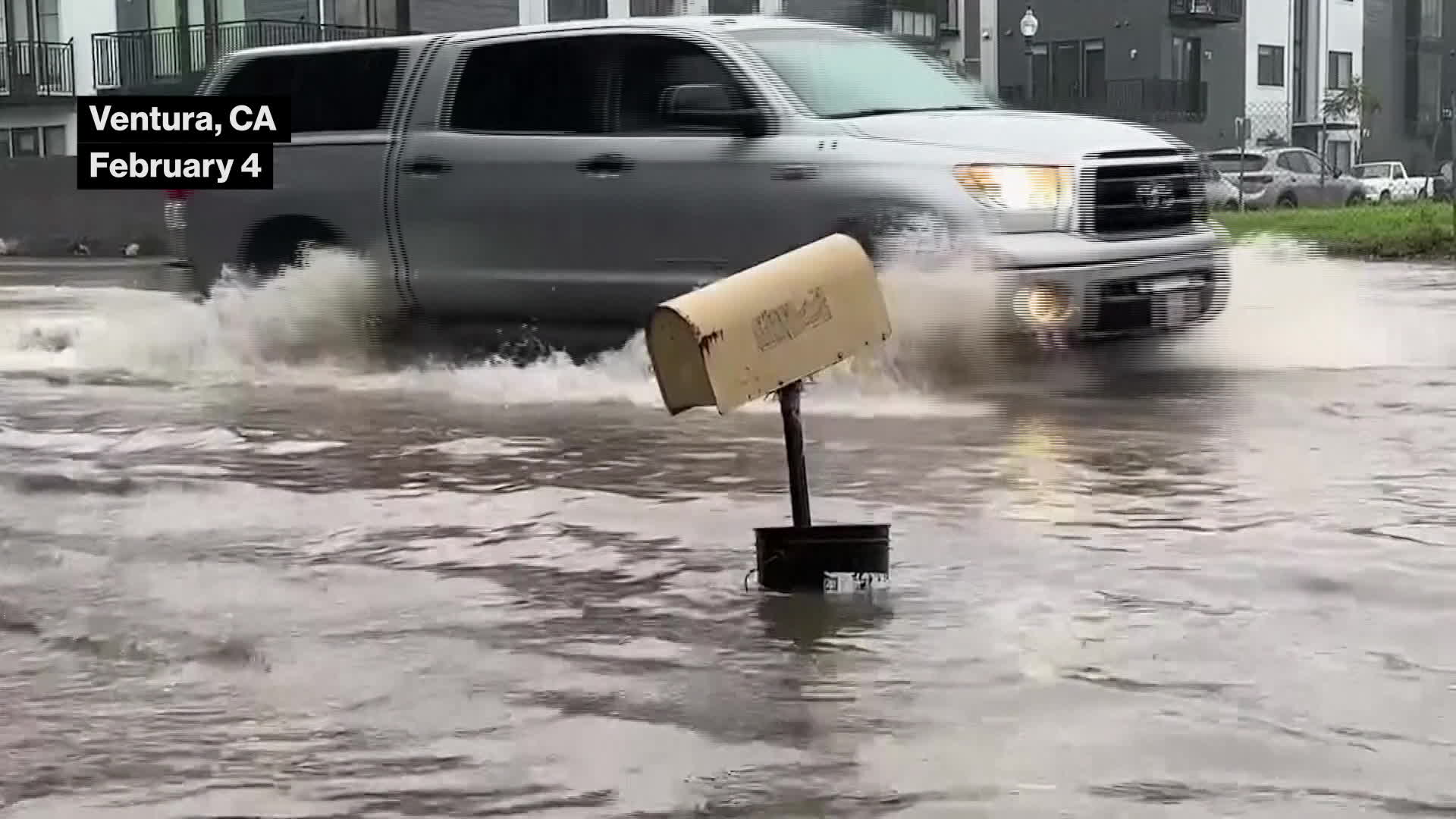 California Rains Floods Hollywood Hills Face Landslide Risk