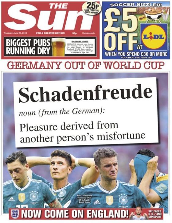 Germany Has More To Worry About Than Going Out of The World Cup