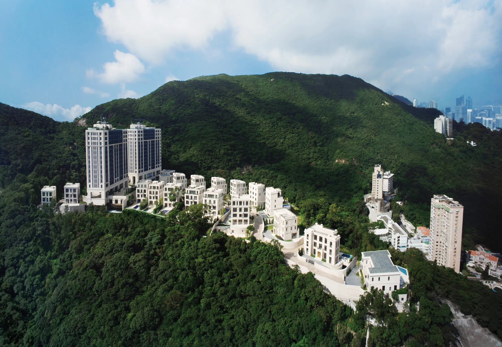 The Mount Nicholson development on the Peak, in Hong Kong.