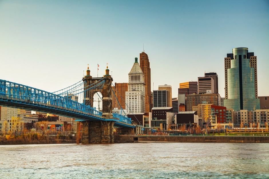 Cincinnati has seen its creative class grow by 21 percent between 2000 and 2014.