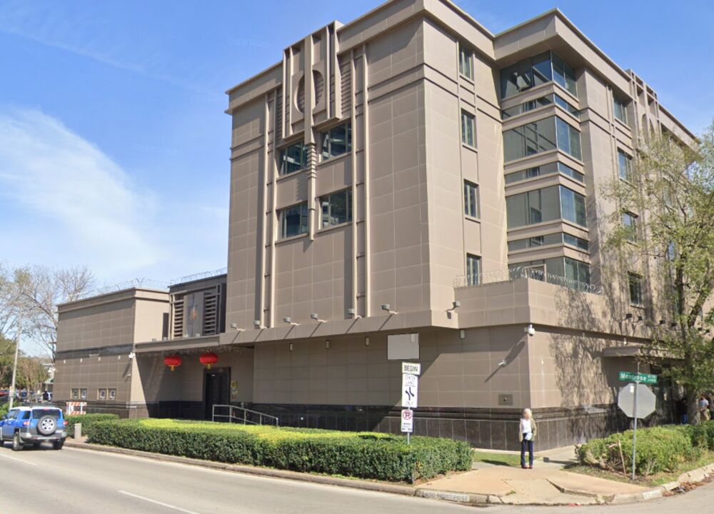 China’s consulate in Houston.