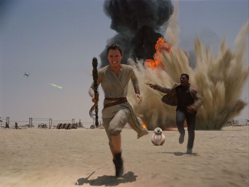 “Star Wars: The Force Awakens’’ was filmed at Pinewood.