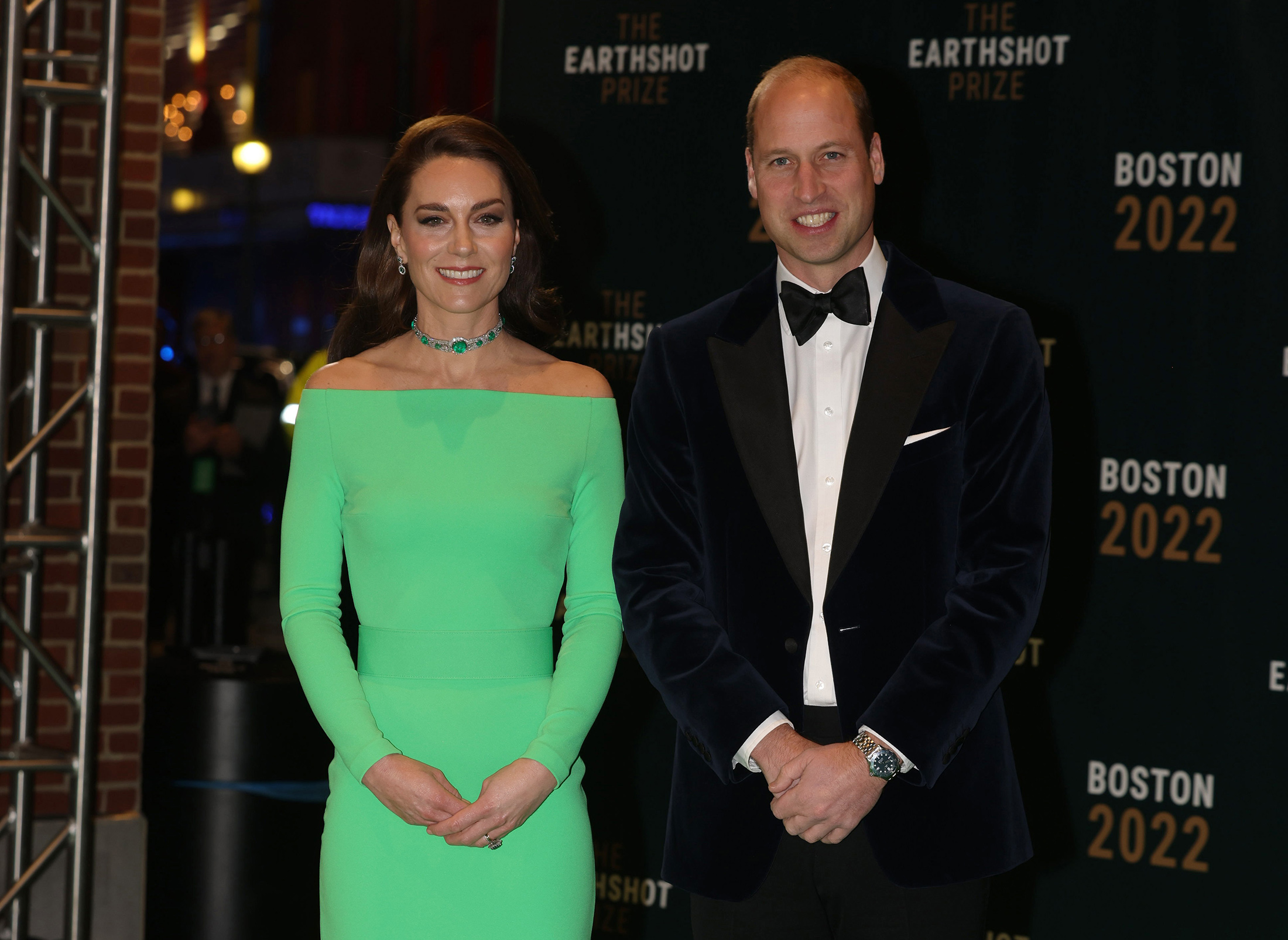 Prince William and&nbsp;Catherine&nbsp;at The Earthshot Prize 2022&nbsp;in Boston, Massachusetts, on Dec. 2.