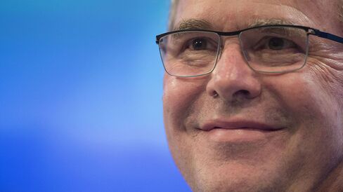 Former Florida Governor Jeb Bush speaks during the Wall Street Journal CEO Council in Washington, DC, December 1, 2014.