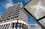 The Reserve Bank of New Zealand headquarters, left, stands in Wellington, New Zealand.