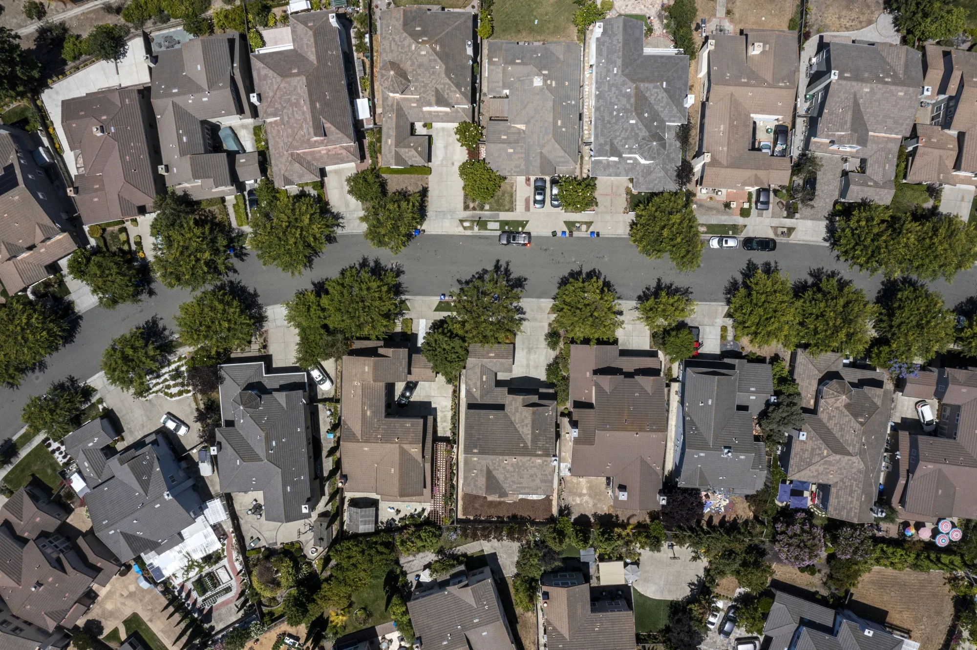 Homes in Hercules, California.