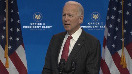 Biden Rips Trump’s ‘Outrageous’ Vote Moves, Transition Logjam