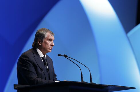 Rosneft OAO Chief Executive Officer Igor Sechin
