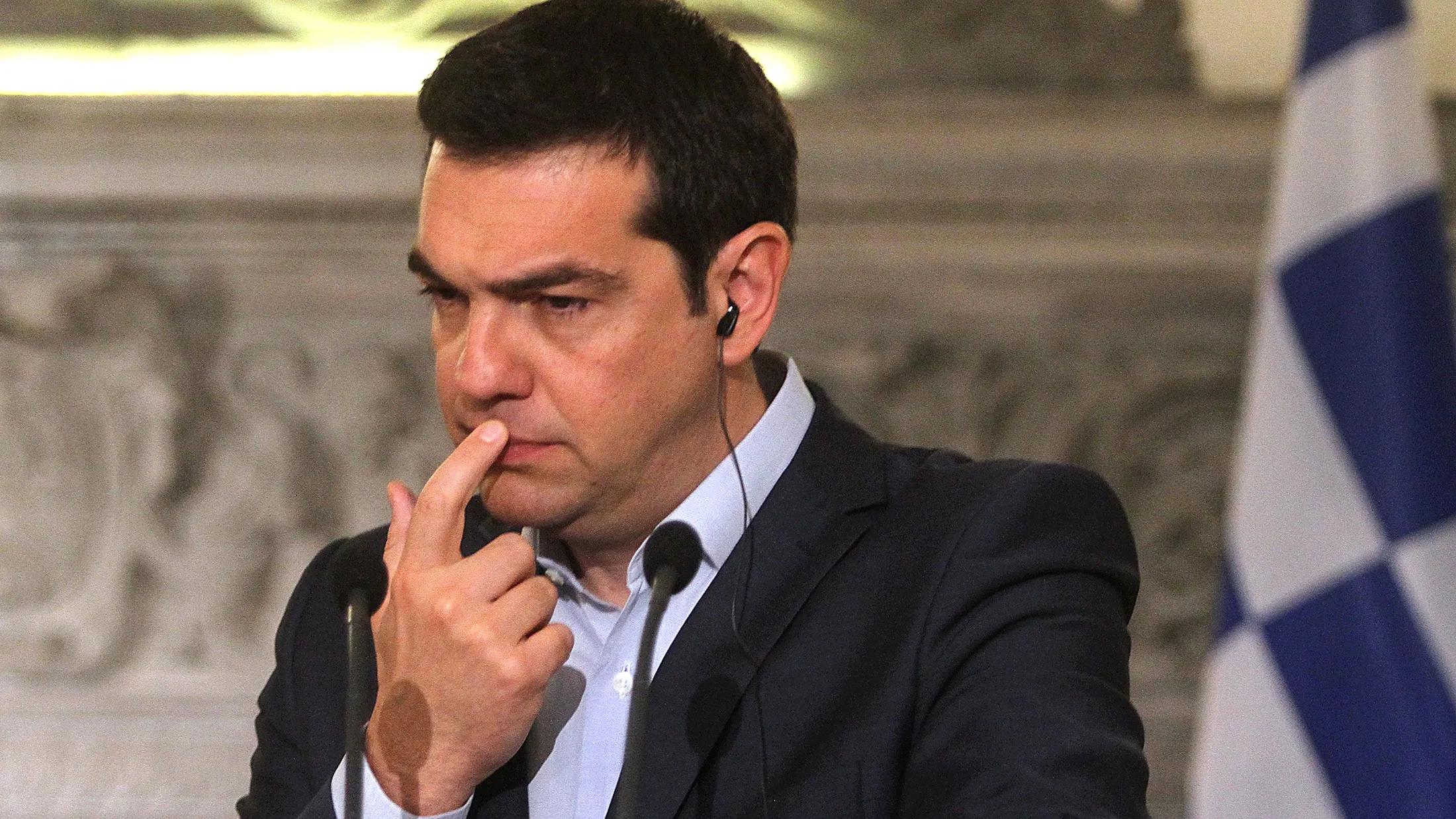 Greek Prime Minister Alexis Tsipras in Athens, Greece, on June 17, 2015.
