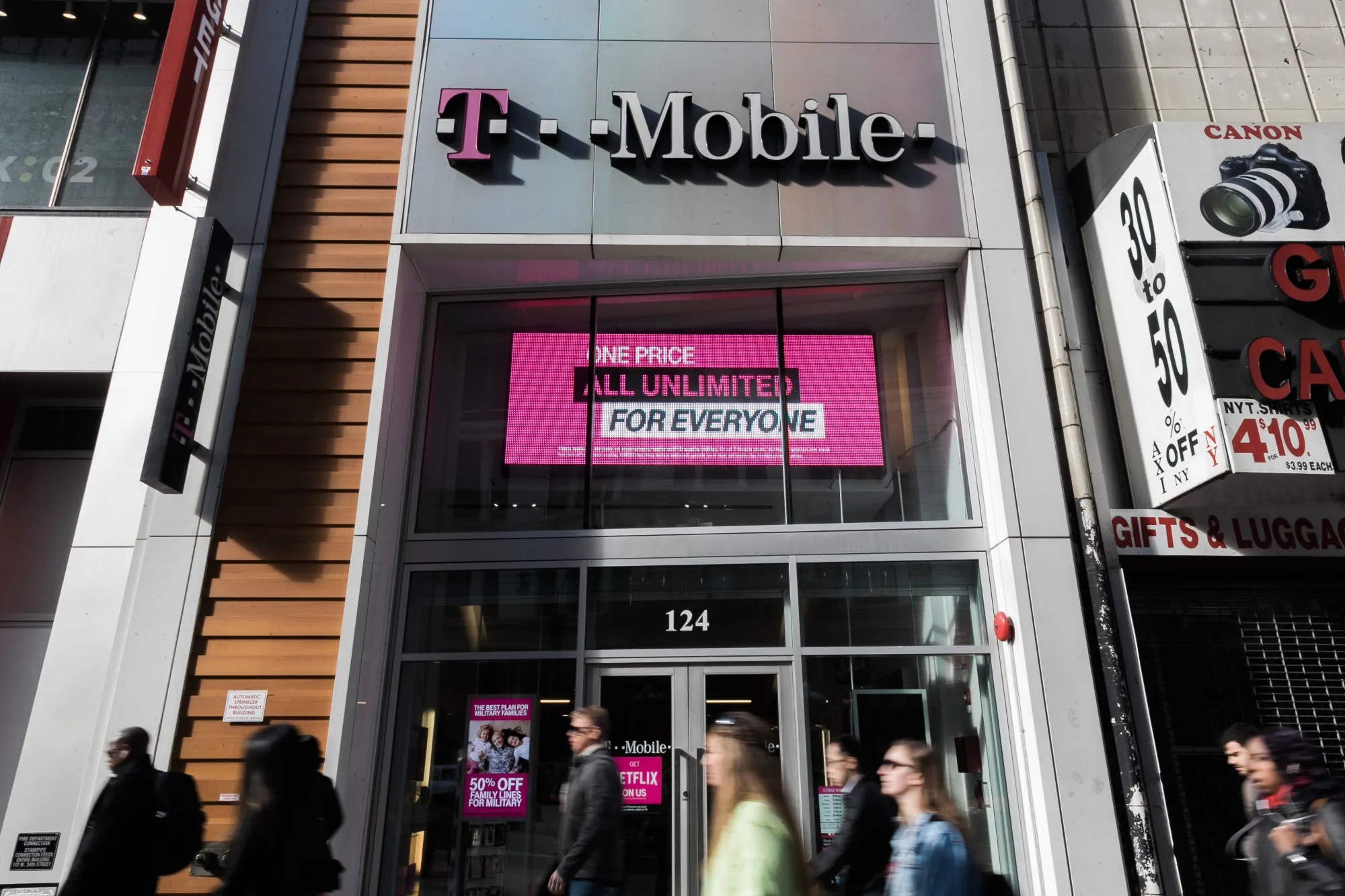 Sprint Corp. and T-Mobile US Inc. Locations As Concerns Merger Will Get Shot Down 