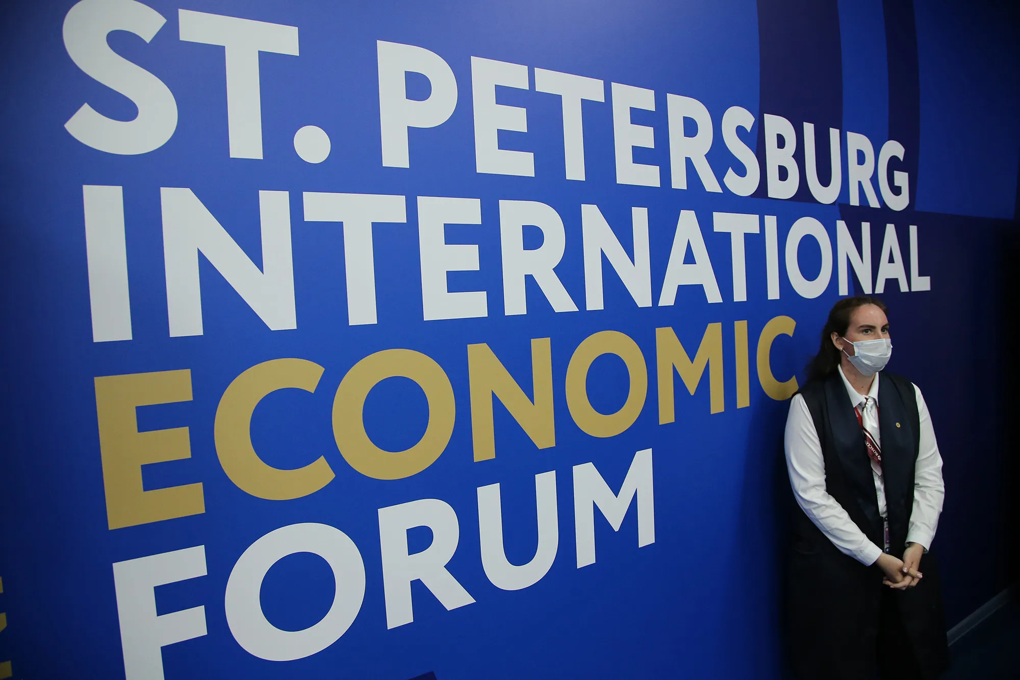 The Saint Petersburg Economic Forum, June 17.&nbsp;