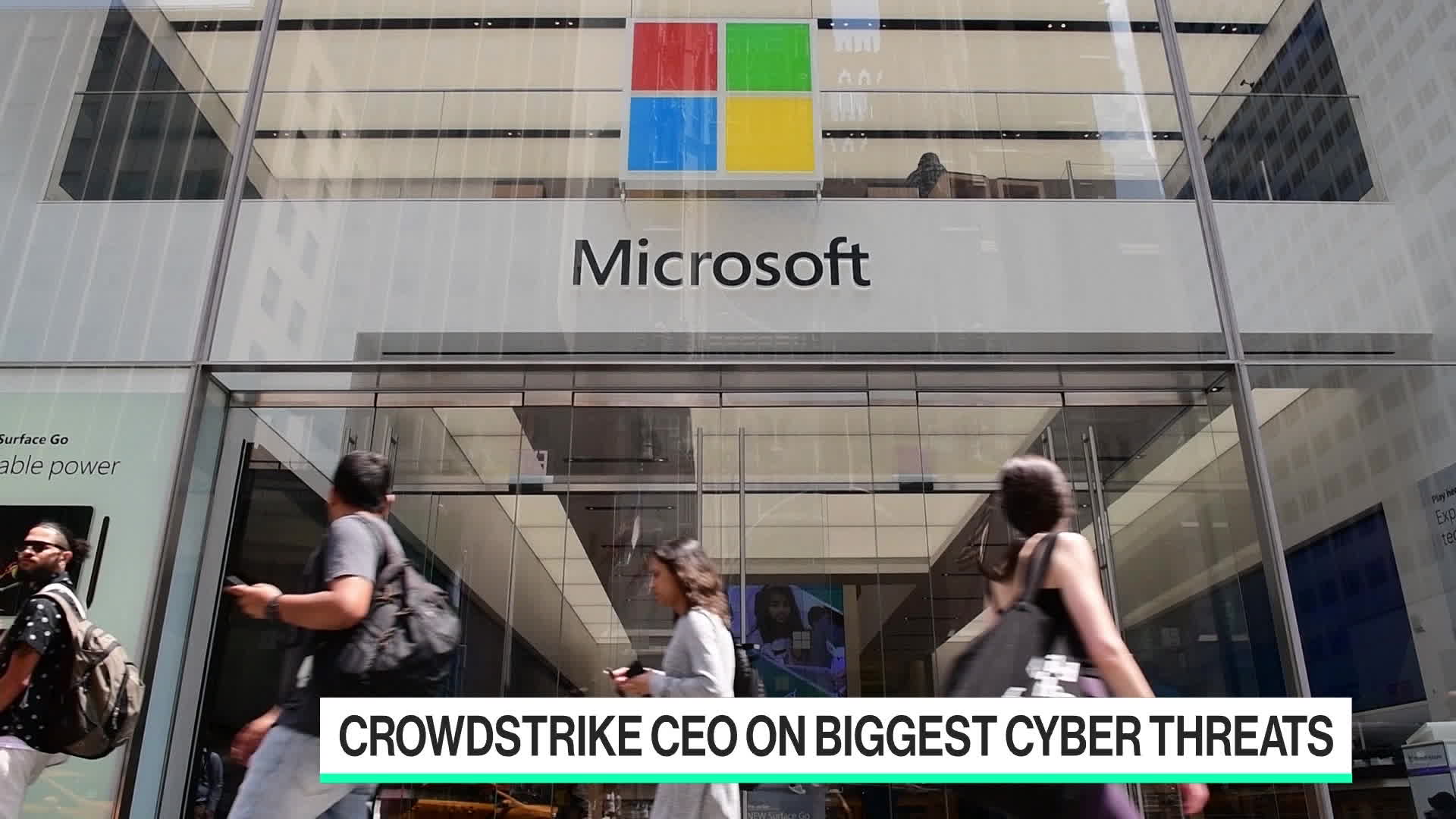 Watch Crowdstrike Ceo Microsofts Software Causes Cyber Security