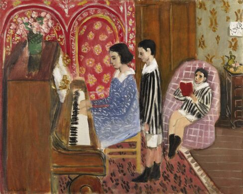 Henri Matisse, La Leçon de Piano, 1923