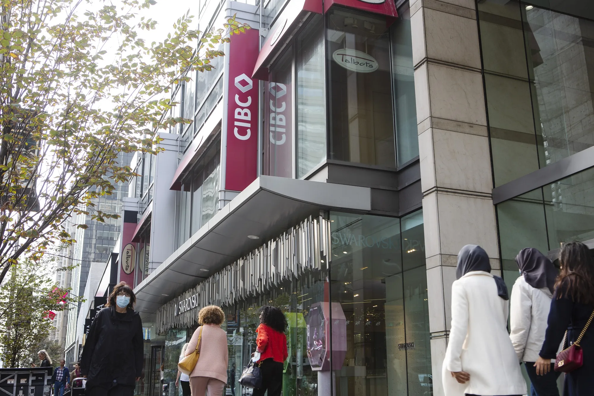 A Canadian Imperial Bank of Commerce branch in Toronto.