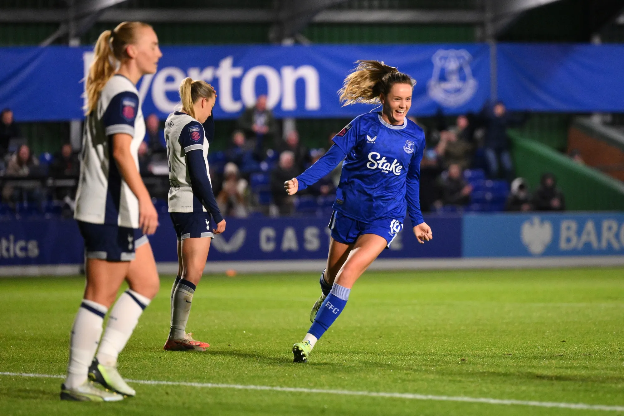 Everton announced that its women’s team will play at the club’s Goodison Park stadium next season.