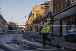 Brixton's 02 Academy is cordoned by police off on Dec. 16.