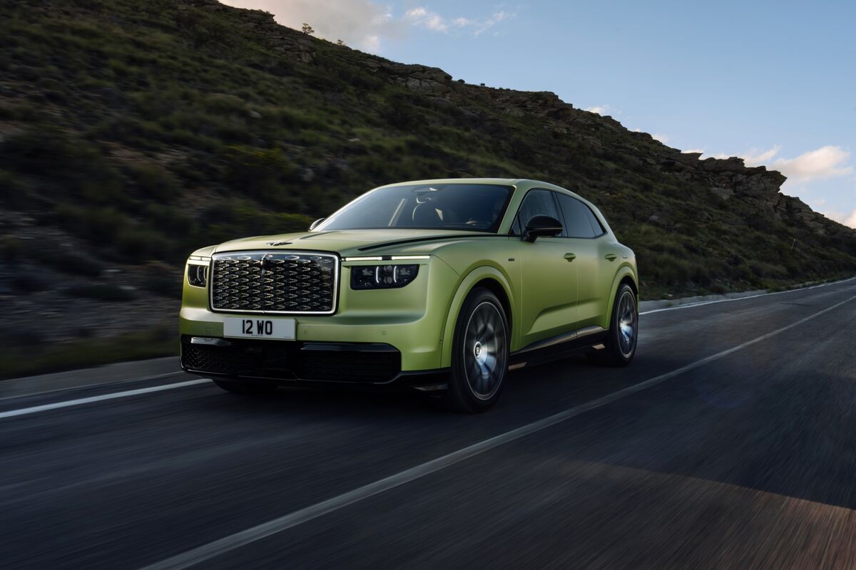 bloomberg.com - William Wilkes - Bentley Unveils First Electric Car, a Merino-Lined Luxury SUV