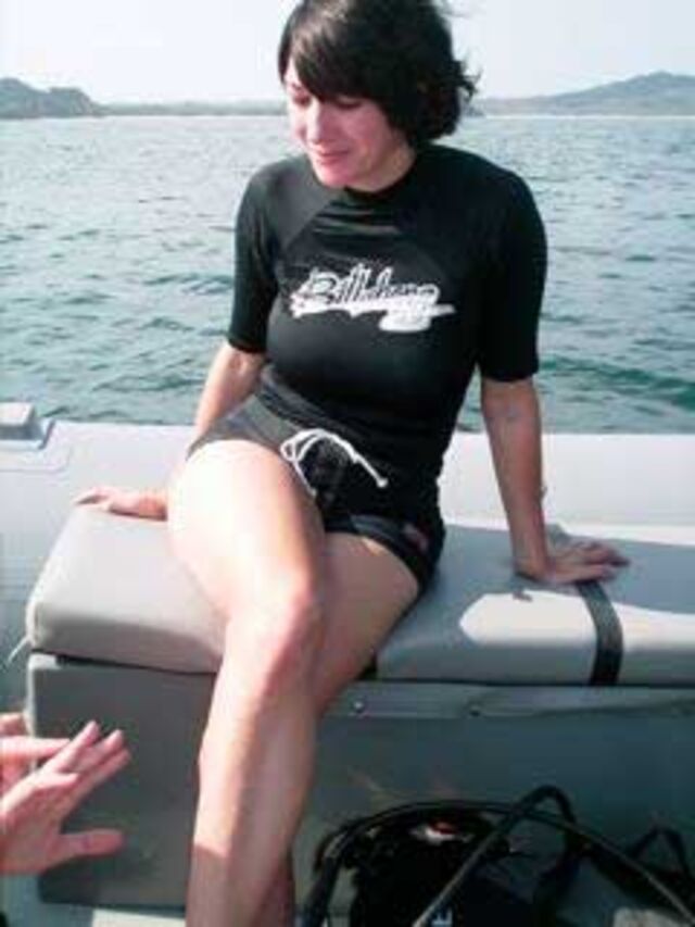 February 2008: Ghislaine Maxwell sent Jeffrey Epstein photos from her travels, including this marine expedition to Panama.