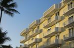 Palm Beach Florida condos graphic palm trees and porches