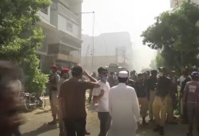 relates to Pakistan Says Airbus A320 Jet With 107 Aboard Crashed