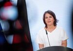 Annalena Baerbock during the Petersberg Climate Dialogue in Berlin, on July 19. 