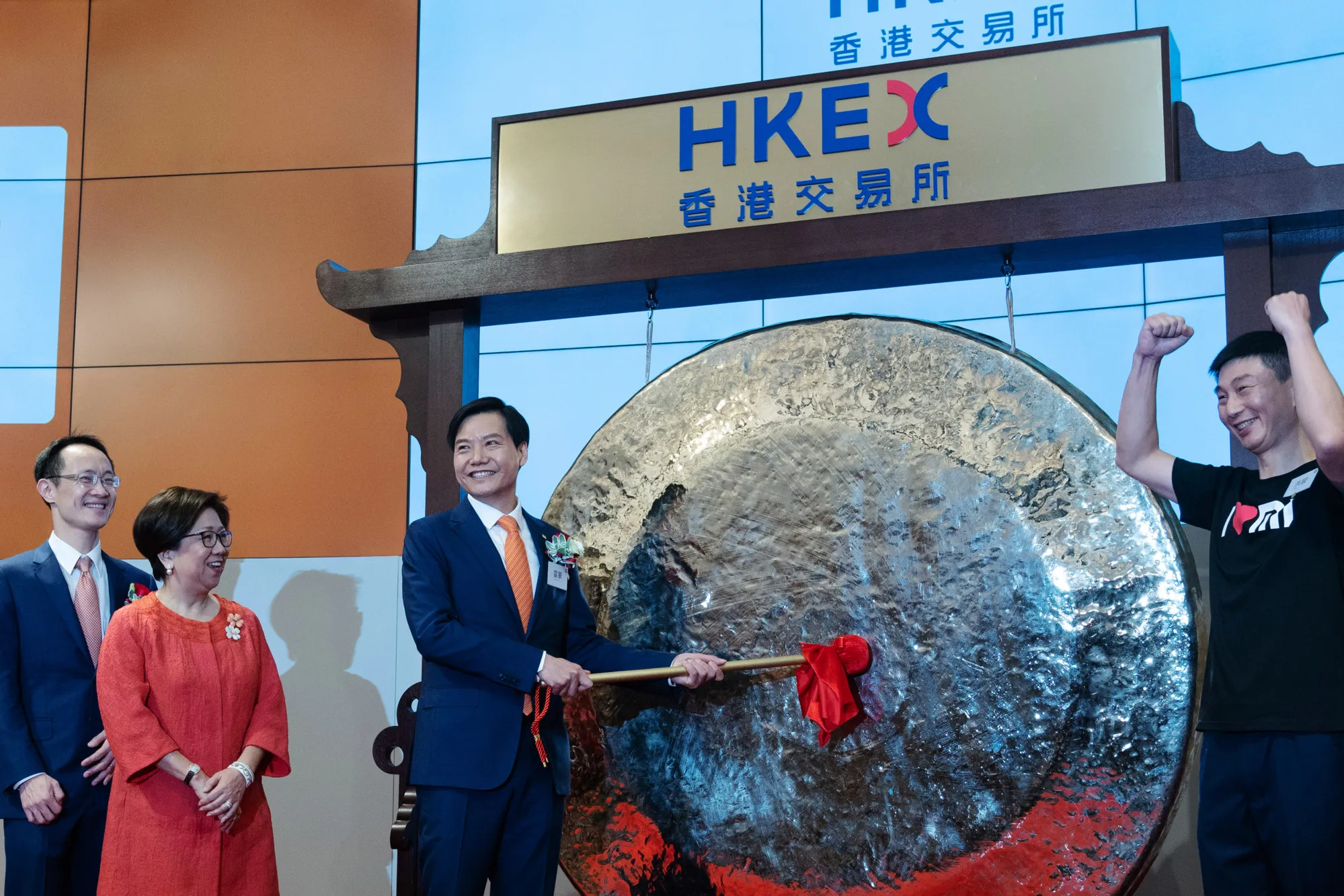 Xiaomi Corp. Chairman and CEO Lei Jun marks his Hong Kong listing in July: Keep the momentum going.