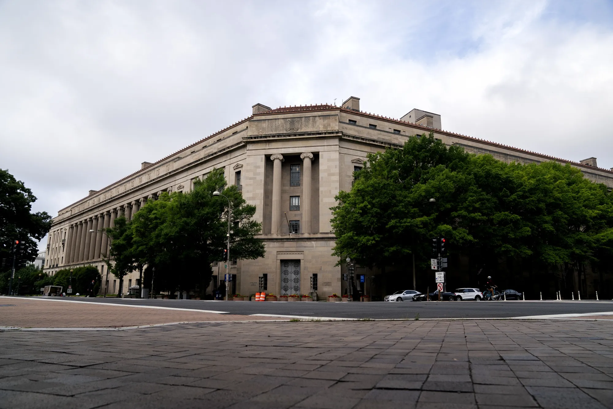 The Department of Justice building in Washington.