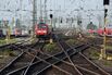 Commuters At Frankfurt Central Railway Station As Deutsche Bahn AG Supervisory Board Discuss Partial Privatizations